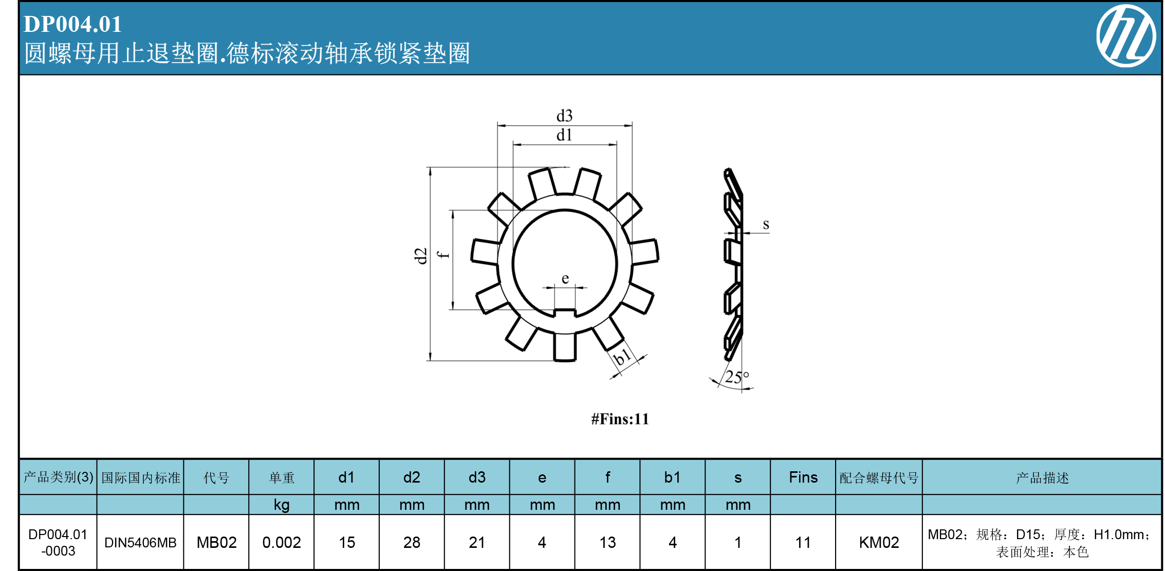 DP004.01-DIN5406-D15XH1.0--T2